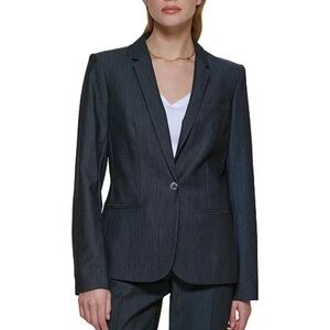 Calvin Klein Women's Gray Blazer
